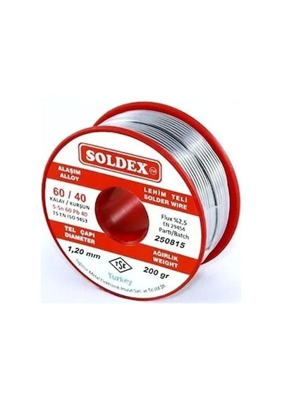 1.2mm 100 Gr Soldex Lehim Teli