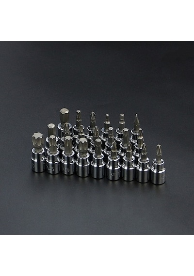 Lokma Takımı 46parça 1/4 Pro Ufak Lokma Takımı Tornavida Bits Set