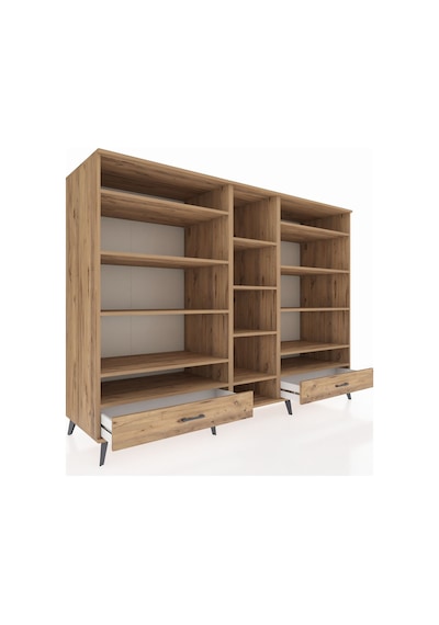 Kronos Dolap 14 Raflı 2 Çekmeceli 220x59x163 Çam-çam Çam-çam Kronos Dolap 14 Raflı 2 Çekmeceli 220x59x163 Çam-çam Çam-çam
