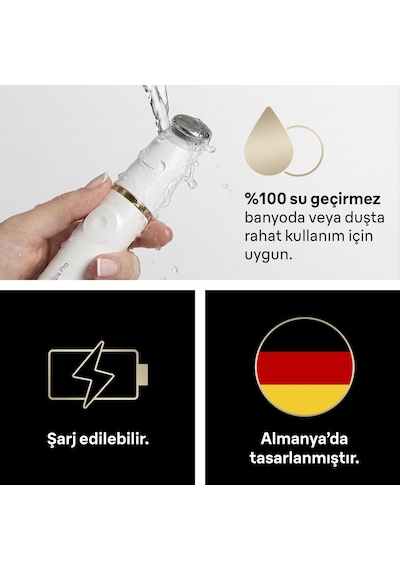 Braun Facespa Pro Yüz Epilatörü, + 3 Ekstra, 911
