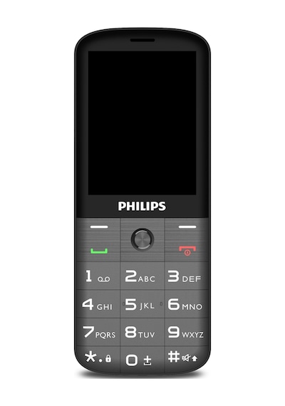Philips Xenium E227 Kameralı Çift SIM Kartlı Tuşlu Cep Telefonu Siyah