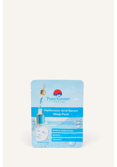 Defacto Pure Korean Hyaluronic Acid Serum Maske I0561AXNS