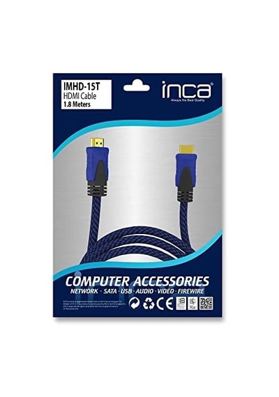 Inca Imhd-15t 1,8 M Hdmi Kablo Poşetli