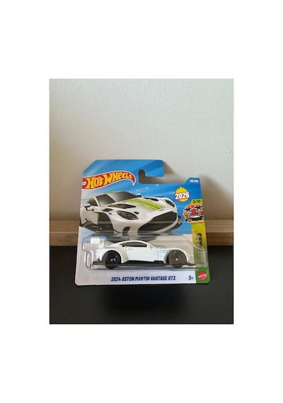 Hot Wheels 2024 Aston Martin Vintage Gt3 Beyaz
