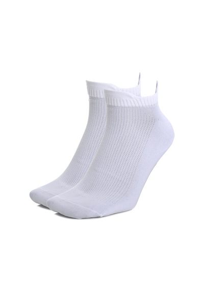 Sportive Spt Unisex Beyaz İkili Günlük Stil Çorap 25yuc004-byz