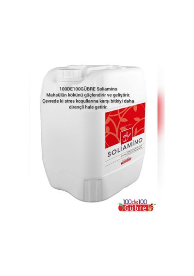 Bitkisel Menşeli Sıvı Gübre Sıvı Aminoasit Soliamino 20 L