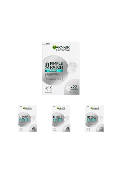 Garnıer Pimple Patch 22'li Sivilce Bandı/hidrokolloid Bant 4 Paketi