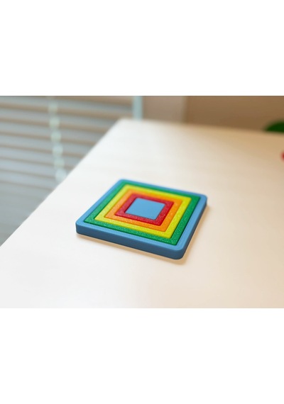 Montessori Eğitici Oyuncak Puzzle / Biyoplastik , İç İçe Geçmeli 0-3 Yaş - Eşleştirme Etkileşimi