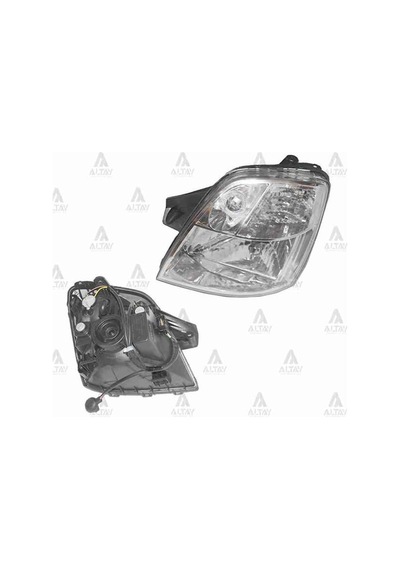 DEPO 223-1115L-LD-EM Ön Far Sol- Motorlu - Kia Picanto 04-07