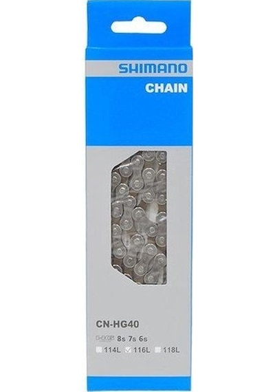 SHIMANO CN-HG40 6-7-8 SPEED ZİNCİR Siyah