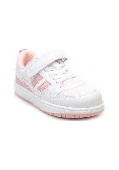 Cool Stella Unisex Çocuk Snaekers Spor Ayakkabı Beyaz - Pudra