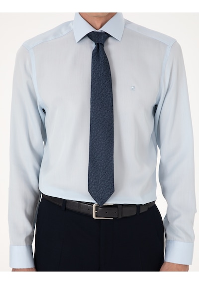 Pierre Cardin Erkek Açık Mavi Gömlek Desenli 50303339-vr003 Açik Mavi