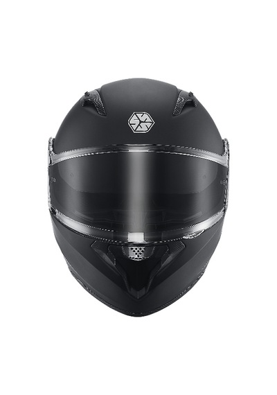 Ff868 Night Motosiklet Kaskı Güneş Vizörlü Çene Açılır Motorcu Kask Siyah