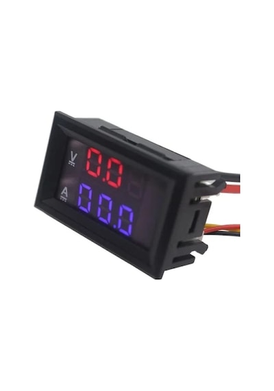 Dijital Voltmetre Ve Ampermetre, Dc 100v 10a