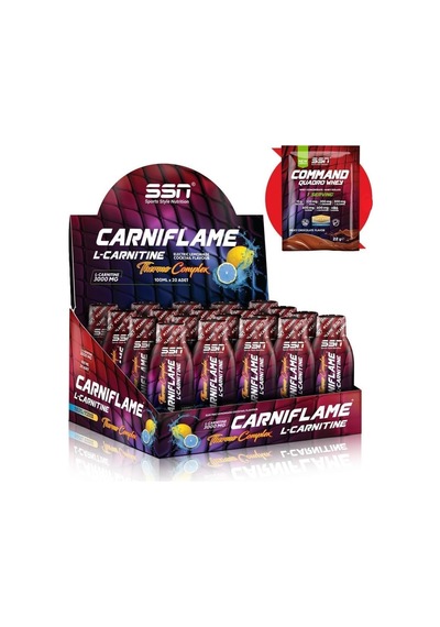 Carniflame L-karnitin 3000 Mg Limon Shot 20 Adet Diğer