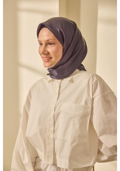Silk Home Shiny Eşarp 75011-18 Koyu Mor, Lila
