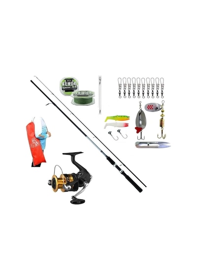 Balkanlarav Shimano Fx C3000 Sweepfire 240cm 20-40gr Turna Olta Takımı Seti