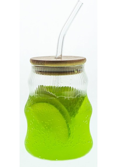 500ml Bambu Kapaklı Cam Bardak, Cam Pipetli Silikon Kapak Contalı İnce Çizgi Desenli Sıcak Soğuk İçecekler İçin Kahve Meyve Suları Ve Çayları İçin Ergonomik Şık Tasarım Beyaz - Çok Renkli 500ml Bambu Kapaklı Cam Bardak, Cam Pipetli Silikon Kapak Contalı İnce Çizgi Desenli Sıcak Soğuk İçecekler İçin Kahve Meyve Suları Ve Çayları İçin Ergonomik Şık Tasarım Beyaz - Çok Renkli