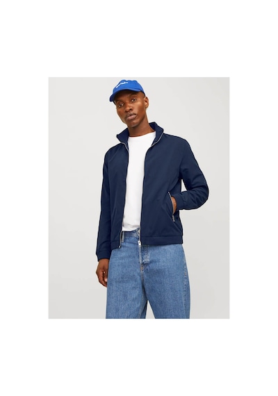 Jack & Jones Jjerush Harrıngton Bomber Noos Erkek Ceket 12204277 Lacivert