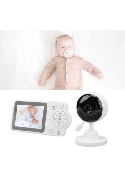 Mey İthalat Fhss Teknolojili Güvenli Bebek Monitörü Net Görüntü