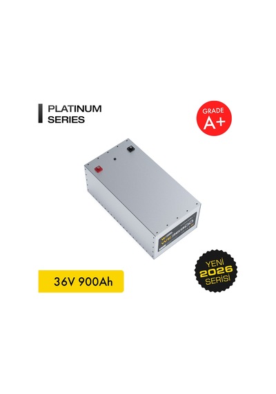 Werer Energy 36V 900Ah LiFePO4 Platinum Series Bluetooth'lu Lityum Demir Fosfat Akü