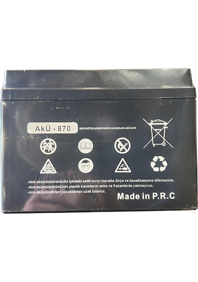 Chyibo Cg 12n6.5l-bs 12v 6.5ah Motosiklet Aküsü 1 Koli 10 Adet 138 65 100