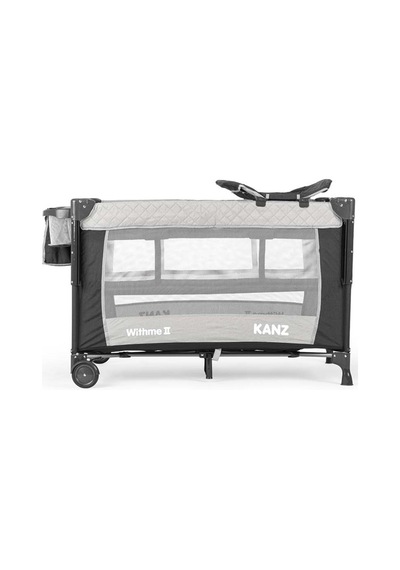 Kanz WithMe II Ara Katlı Anne Yanı Park Yatak Gri 70 x 100