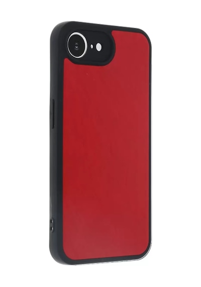 Newface Apple iPhone Uyumlu 16e Kılıf Aras Deri Kapak - Kırmızı Diğer