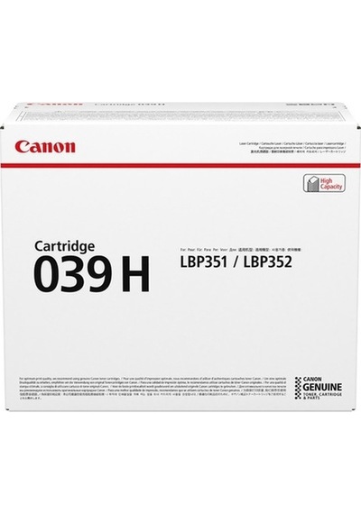 Canon 039h Bk Toner Kartuş 0288c001