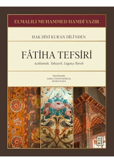 Fatiha Tefsiri - Ccgx-894050