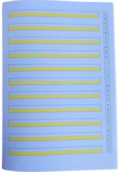 2024 Yeni Müfredat Klavuz Çizgili Güzel Yazı Defteri 2 Adet Orta Boy 16,5 X 24 Cm 48 Sayfa