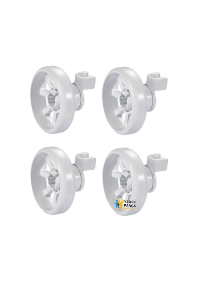 Bosch Uyumlu Smı6061 Bulaşık Makinesi Sepet Tekerleği 4 Alt Üst Teker Takımı