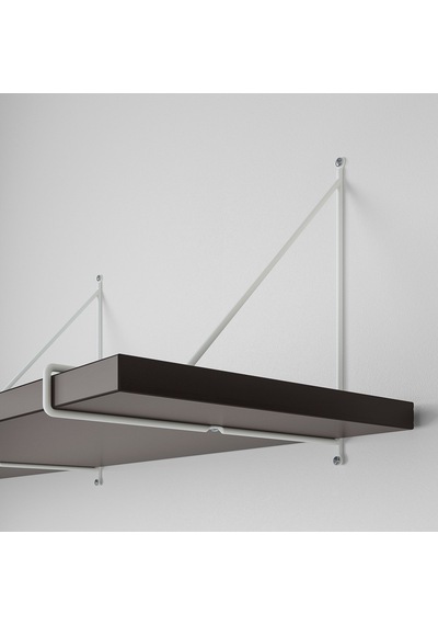 Ikea Bergshult/pershult Duvar Rafı 120x30 Cm Kahverengi - Beyaz