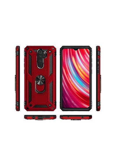 Xiaomi Redmi Note 8 Pro Kilif Zirhli Miknatisli Standli Tank 398040290