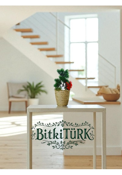 Bitkitürk-yapay Orman Dekoratif Saksıda Ofis Salon Hediye