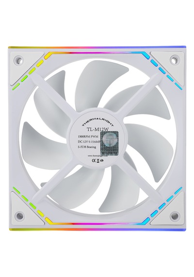 Thermalright Tl-m12w Beyaz Argb 120mm 3 Lü Kasa Fanı 120MM FAN
