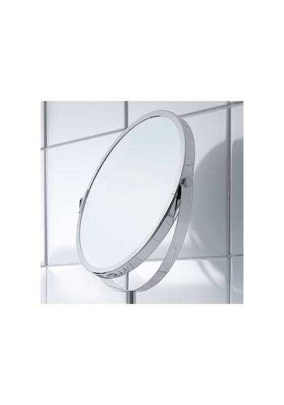 Ayna Ayaklı Banyo Makyaj Tıraş Aynası Bır Taraf Büyüteçli Çap 17 Cm Yükseklik 33 Cm Diğer