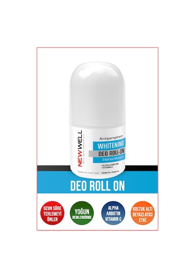 New Well Whitening Roll-On Deodorant 50 ML