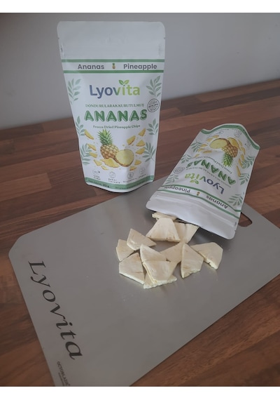 Ananas Dondurularak Kurutulmuş Freeze Dried 20 G