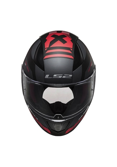 Ls2 Rapid 2 Xtreet Kask Kırmızı Mat Siyah