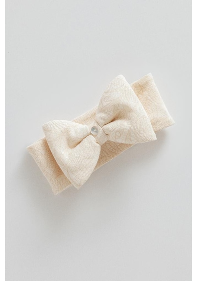Caramell %100 Pamuk Tiny Lace Bandana Crml.bnt.1915 Bej