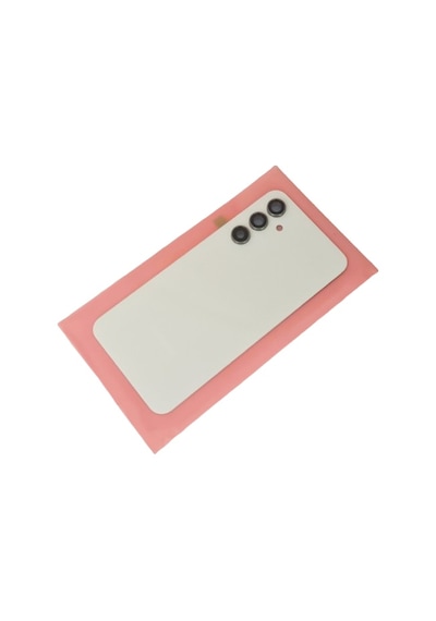 Samsung Galaxy Uyumlu A54 Arka Kapak Cam Full Lensli Beyaz
