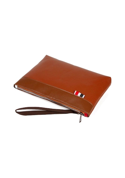 Newish Polo El Bilek Askılı Suni Deri Portföy Clutch Çanta