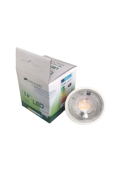 Adet 5w Led Ampul Gu10 Duy Sarı Işık 3000k Uzlıght Genel