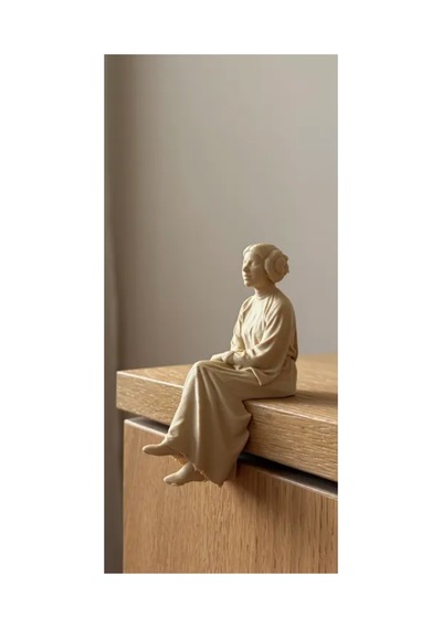 Star Wars Prenses Leia Organa Oturan Figür 10 Cm