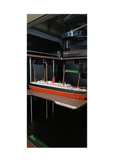 29cm Rms Carpathia Gemi Maketi Titanic İn Kurtarma Gemisi 3d Dekoratif Model
