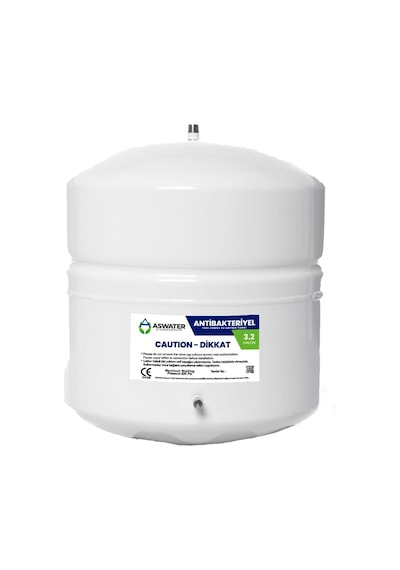 Aswater Su Arıtma Cihazı Çelik Su Tankı 3.2 Galon 12lt Tank