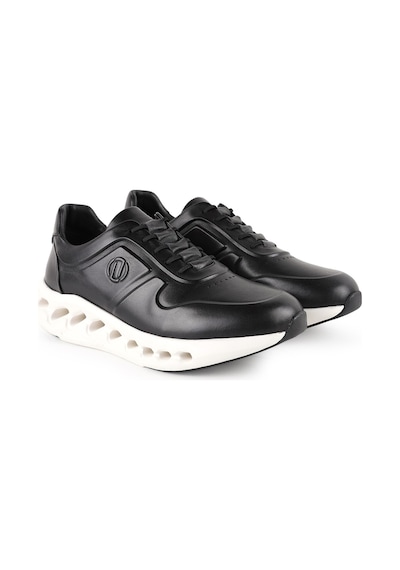 Libero L5984 Antik Deri Erkek Sneaker - Boşluklu Eva Tabanlı Hafif Günlük Spor Ayakkabı Siyah Libero L5984 Antik Deri Erkek Sneaker - Boşluklu Eva Tabanlı Hafif Günlük Spor Ayakkabı Siyah