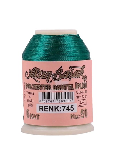 Ers 3 Adet Altınbaşak Oya Ve Dantel İpi 20 Gr - Royaleks - No: 745
