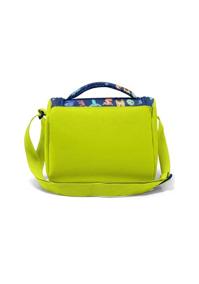 Coral High Kids Lacivert Neon Sarı Monster Desenli 3 Lü Okul Çanta Seti Set0123726 Çok Renkli